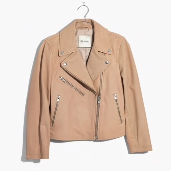 Madewell Jackets & Blazers - Madewell Shrunken Leather Jacket Size XXS